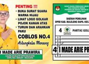 Masyarakat Pedawa Siap Golkan di Pemilu 2024 Caleg Golkar Dapil Banjar Kadek Ari Prawira