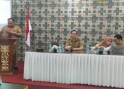 Plt Kadiskes Melawi Ahmad Darmawan Buka  Monitoring dan Evaluasi Penanganan KBK Kabupaten Melawi