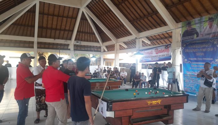 Mang Dauh Bangkitkan olahraga Billiard Bersama Tim, Kucurkan Hadiah 10 Juta Untuk Peserta Lomba