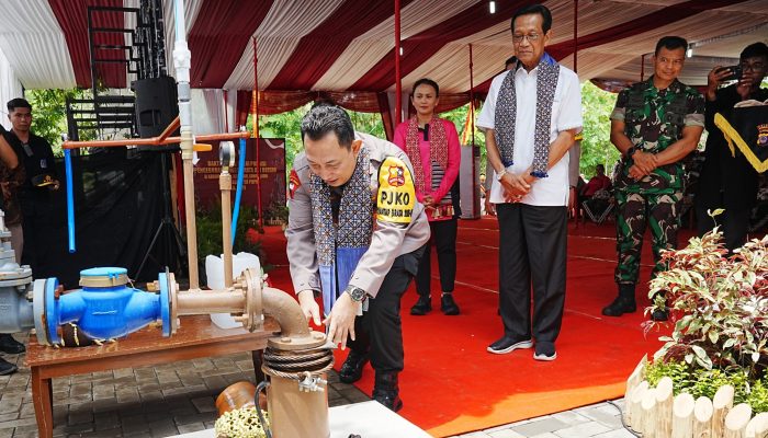 Kapolri Resmikan Sumur Bor di Yogyakarta: Kita Harapkan Bermanfaat untuk Masyarakat