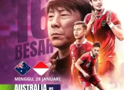 Link Live Streaming Timnas Indonesia vs Australia pada Babak 16 Besar Piala Asia 2023