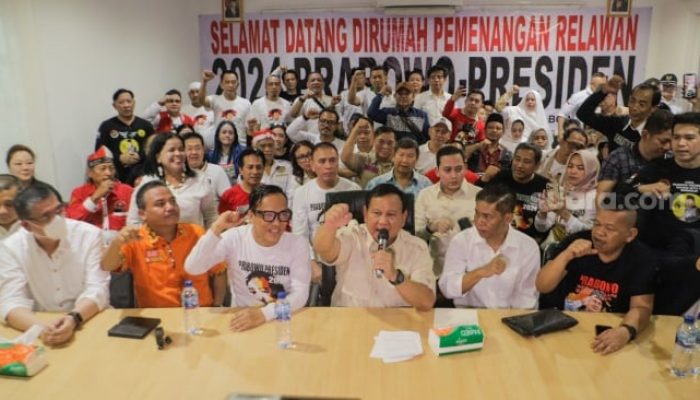 Unggul di dalam Hitung Cepat, Relawan Prabowo-Gibran Berharap Komunitas Tetap Bersatu