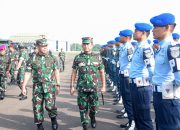 Ratusan Ribu Personil TNI Ikuti Apel Gelar Pasukan Pengamanan Pemilu 2024