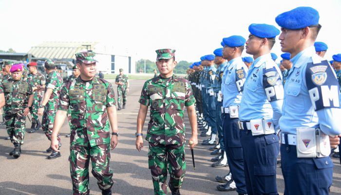 Ratusan Ribu Personil TNI Ikuti Apel Gelar Pasukan Pengamanan Pemilu 2024