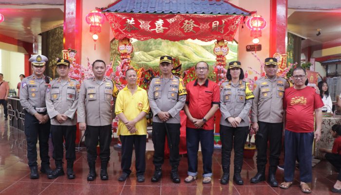 Kapolres Kota Tangerang Tinjau Vihara dan Klenteng Persiapan Imlek 2024