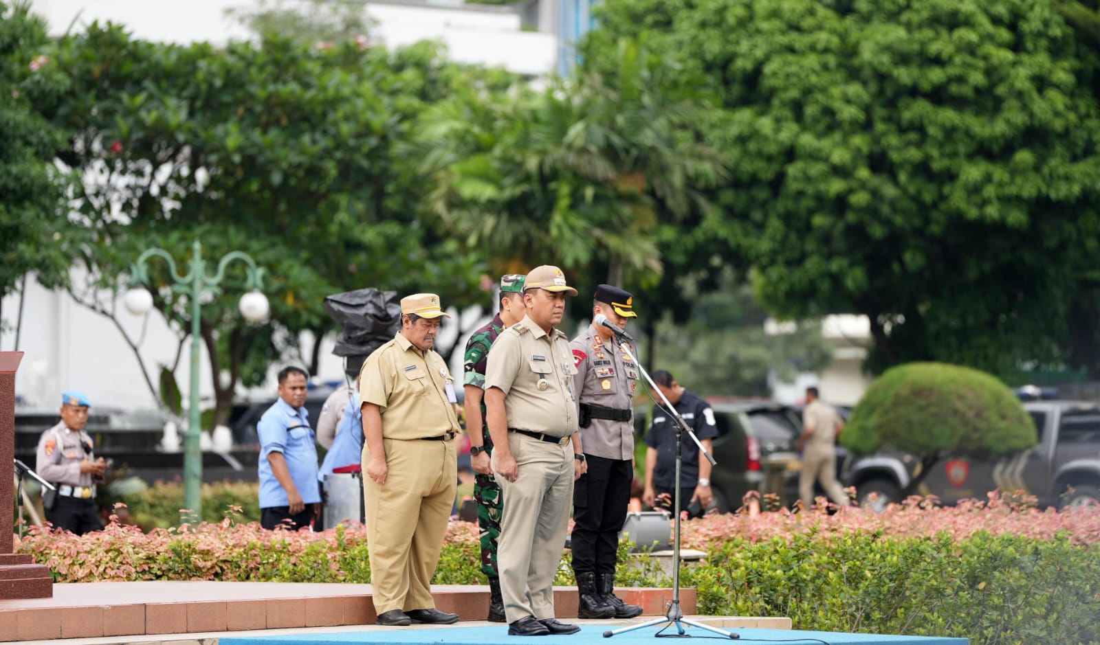 900 Personil Polisi di Jakbar Ikuti Apel Pengamanan TPS Pemilu