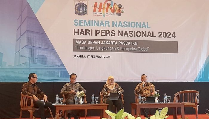 PWI Pusat Gelar Seminar ‘Masa Depan Jakarta Pasca IKN’ Pada Peringatan HPN 2024