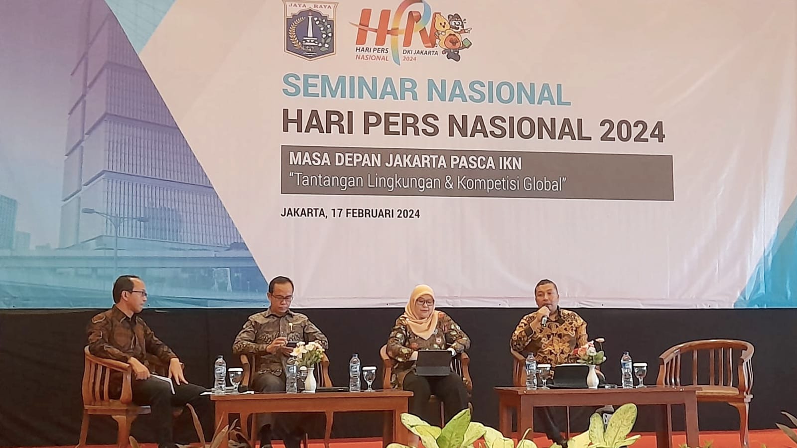 PWI Pusat Gelar Seminar 'Masa Depan Jakarta Pasca IKN' Pada Peringatan HPN 2024