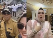 Warganet Soroti Ibu Kades yang Ikut Demo Tuntut Perpanjangan Jabatan, Berapa Besaran Gajinya ?