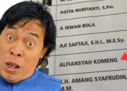 Segini Diterima Pelawak legendaris Indonesia, Alfiansyah atau Komeng Jika Sebagai Anggota DPD