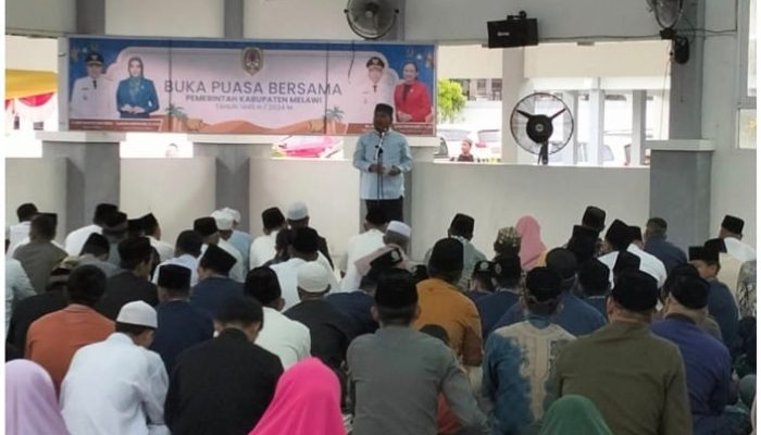 Pereratkan Silaturrahmi Pemda Melawi Gelar Buka Puasa Bersama di Pendopo Rumah Jabatan Bupati Melawi