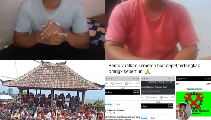 Disebut Desa Maling, Ratusan Warga Sidatapa Ngerudug Kewantilan Desa Tak Terima Tuntut Jalur Hukum