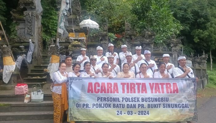 Melalui Tirta Yatra Kita Tingkatkan Rasa Srada Bakti Kehadapan Ida Sanghyang Widhi Wasa