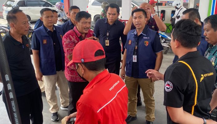 Antisipasi SBPU ‘Nakal’, Polda Bali Sidak SPBU Menjelang Hari Raya Idul Fitri