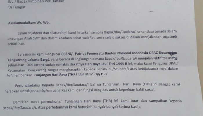 Pedagang Berharap Polres Jakbar Tindak Tegas Oknum Ormas yang Meminta THR di Cengkareng