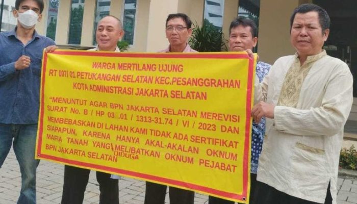 Warga Mertilang Ujung Jadi Korban Mafia Tanah Minta Menteri ATR/BPN Turun Tangan 