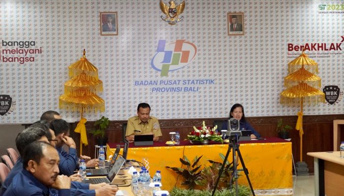 Sekda Dewa Indra Apresiasi Hasil Rilis BPS Terhadap Perkembangan Perekonomian di Bali