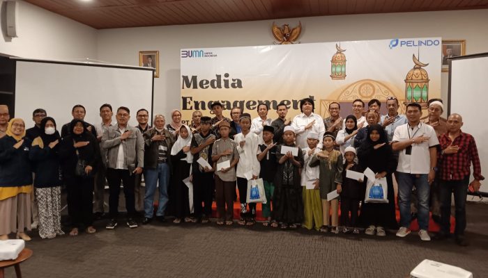 Pelindo Regional 2 Tanjung Priok Gelar Media Engagement dan Santuni Yatim Piatu