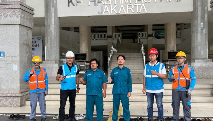 Jelang Idul Fitri, PLN Cek Kesiapan Listrik Masjid Raya Terbesar di Kota Jakarta Barat