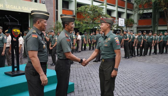 Gelar Acara Halal Bihalal, Kodam IX/Udayana Gelar Apel Pengecekan Personel