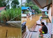 Intensitas Hujan Cukup Tinggi Kota Kecamatan Sokan dan Sekitarnya Kini Dilanda Banjir