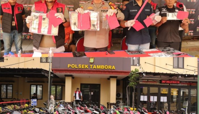 Puluhan Sepeda Motor Curian Berhasil Diamankan Polisi, Ini Modusnya