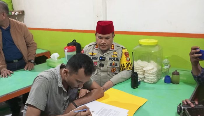 Polsek Metro Tanah Abang Amankan Pelaku Makan di Warteg Bahari Bayar Tak Sesuai