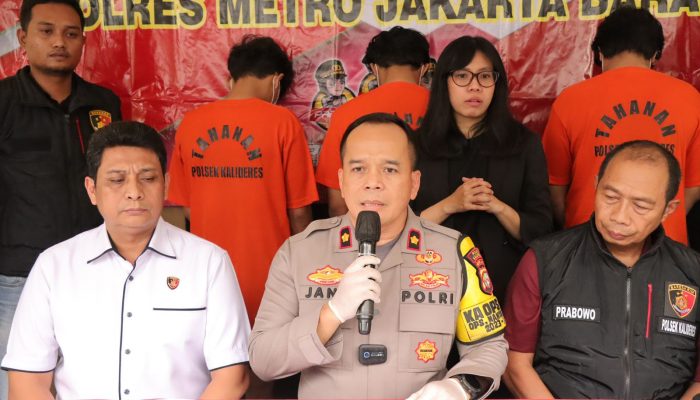 Polsek Kalideres Tangkap 3 Pemuda Pelaku Pemerasan Modus Kencan Palsu di Mechat 