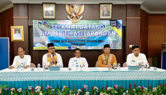 Kelurahan Kembangan Selatan Terima Kunjungan Tim Penilai Lomba Kelurahan 2024