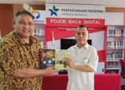 Dua Judul Buku ‘Perdamaian yang Buruk, Perang yang Baik” dan “Buldozer dari Palestina Karya Teguh Santosa Melengkapi Pojok Baca Digital di PWI