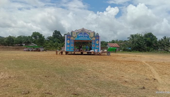 Matangkan Persiapan, Bupati Melawi Tinjau Langsung Persiapan MTQ ke-lX Tingkat Kabupaten Melawi