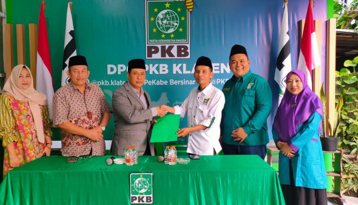 Wahyu Adi Darmawan, Putra Mbah Lurah Pokak Daftar Bacalon Wabup Klaten ke DPC PKB