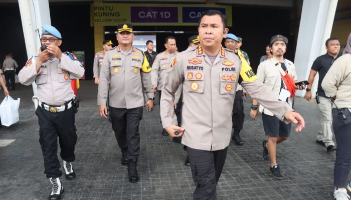 710 Personil Polri Amankan Konser Avanged Sevenfold di Stadion Madya GBK