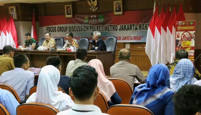 FGD Penanganan Tawuran Pelajar di Jakbar Dihadiri Ratusan Peserta