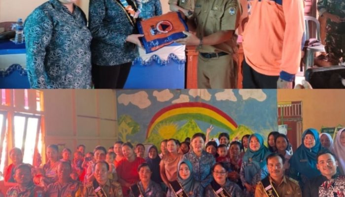 TP -PKK Pokja 1 kabupaten Melawi Sosialisasikan Penurunan stunting dan pengukuhan Ibu bapak Genre