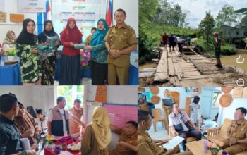 Desa Tanjung Beringin Raya Wakili Kecamatan Tanah Pinoh Lomba Desa Tingkat Kabupaten Melawi