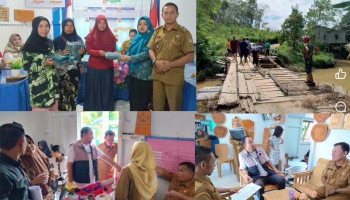 Desa Tanjung Beringin Raya Wakili Kecamatan Tanah Pinoh Lomba Desa Tingkat Kabupaten Melawi