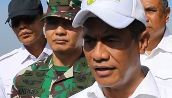 Mentan Andi Amran Tinjau Pompanisasi di Karangdowo