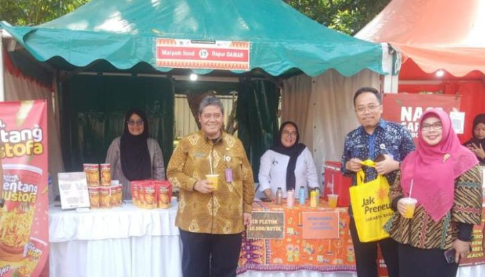 Sambut HUT Jakarta ke 496, Pemkot Jakbar Gelar Bazar Jakarta Entrepreneur