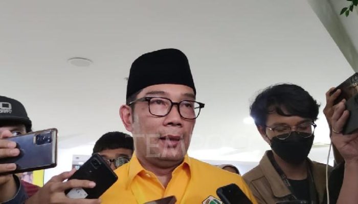 Percaya Dirinya Golkar Elektabilitas Ridwan Kamil di Jakarta Masih Meningkat