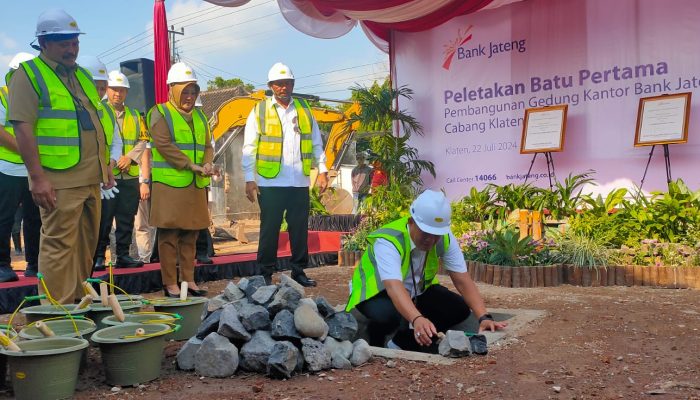 Bank Jateng Bangun Gedung Kantor Baru di Klaten, Telan Anggaran Rp19 Milyar