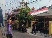 Jelang HUT ke 79 RI, Puluhan Bendera Merah Putih dan Umbul-Umbul Hiasi Lingkungan RT 008 Gandaria Utara