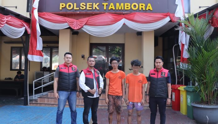 Spesialis Curanmor Diringkus Polsek Tambora, Ini Sasaran Para Pelaku