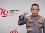 Kapolri di HUT RI ke-79 Mengajak Masyarakat Semangat Baru untuk Nusantara Baru, Indonesia Maju