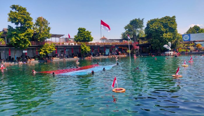 Umbul Ponggok Gelar Upacara Underwater, Usung Tema Lurik Klaten