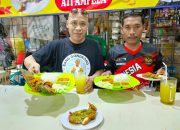 Food Vlogger Bang Gondrong Cicipi Menu yang ada di Warung Makan Cak Suroto