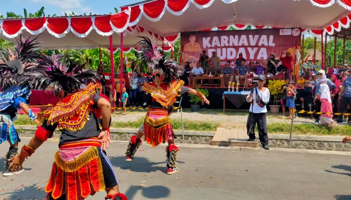 Karnaval Budaya Meriahkan HUT RI ke-79 di Desa Krajan