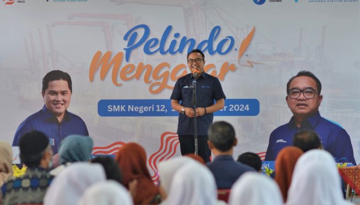 Ingin Ikut Berperan Lahirkan Generasi Penerus Bangsa, Pelindo RH 2 Lakukan Program Mengajar