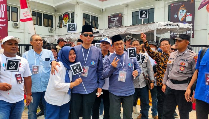 Dapat Nomer Urut 2, Paslon Bupati Klaten Herry-Wahyu Siap Bertarung Bawa Misi Perubahan