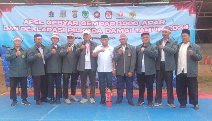 DPD LDII Jaksel Gelar “Apel Gebyar Gempar 1000 APAR dan Deklarasi Pilkada Damai Tahun 2024